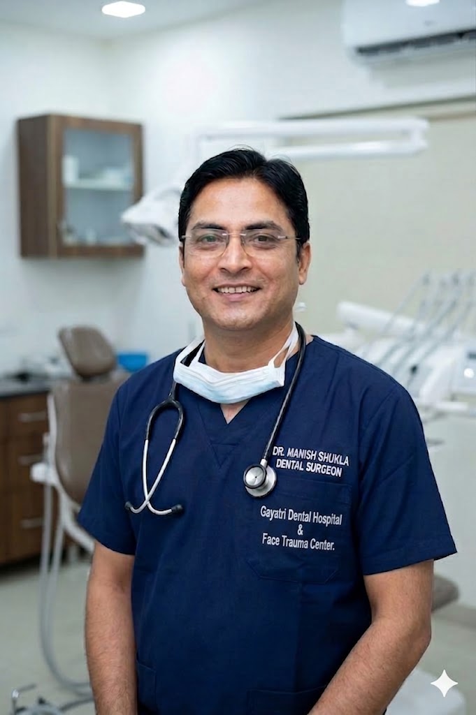 Dr. Manish Shukla, Oral & Maxillofacial Surgeon at Gayatri Dental Hospital